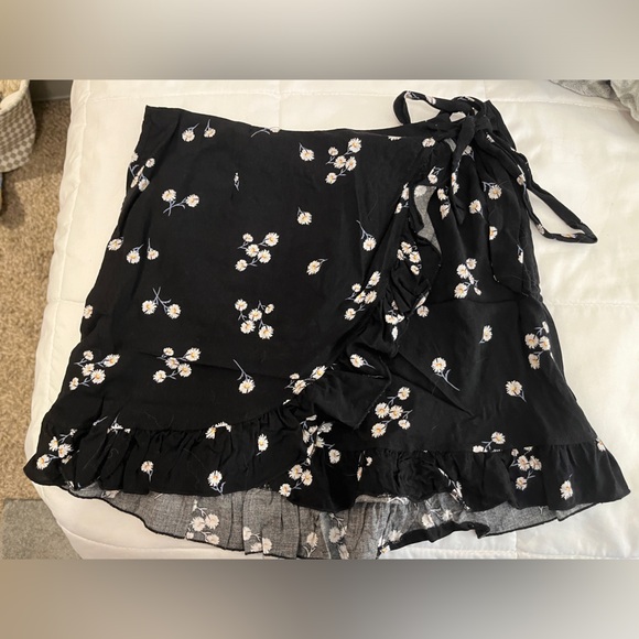 Floral Wrap Skirt - Picture 1 of 1